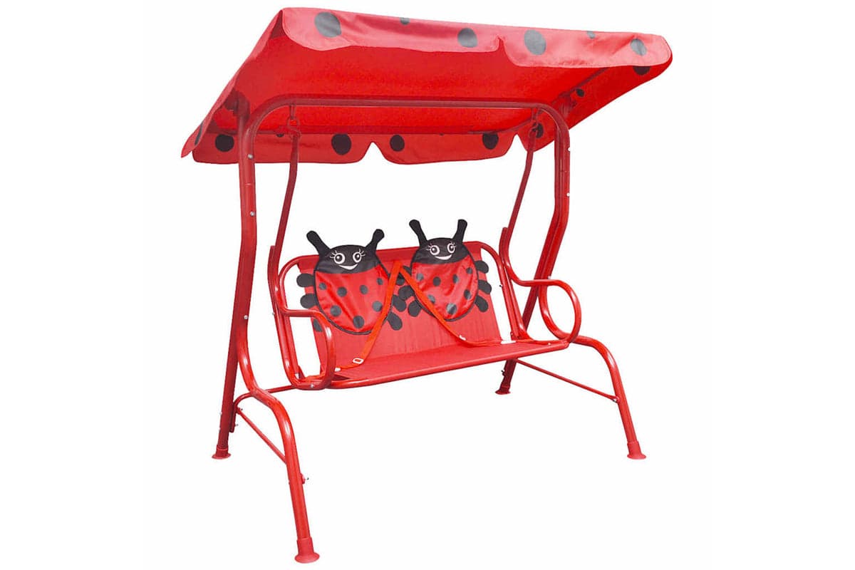 Vidaxl Kids Swing Seat Red