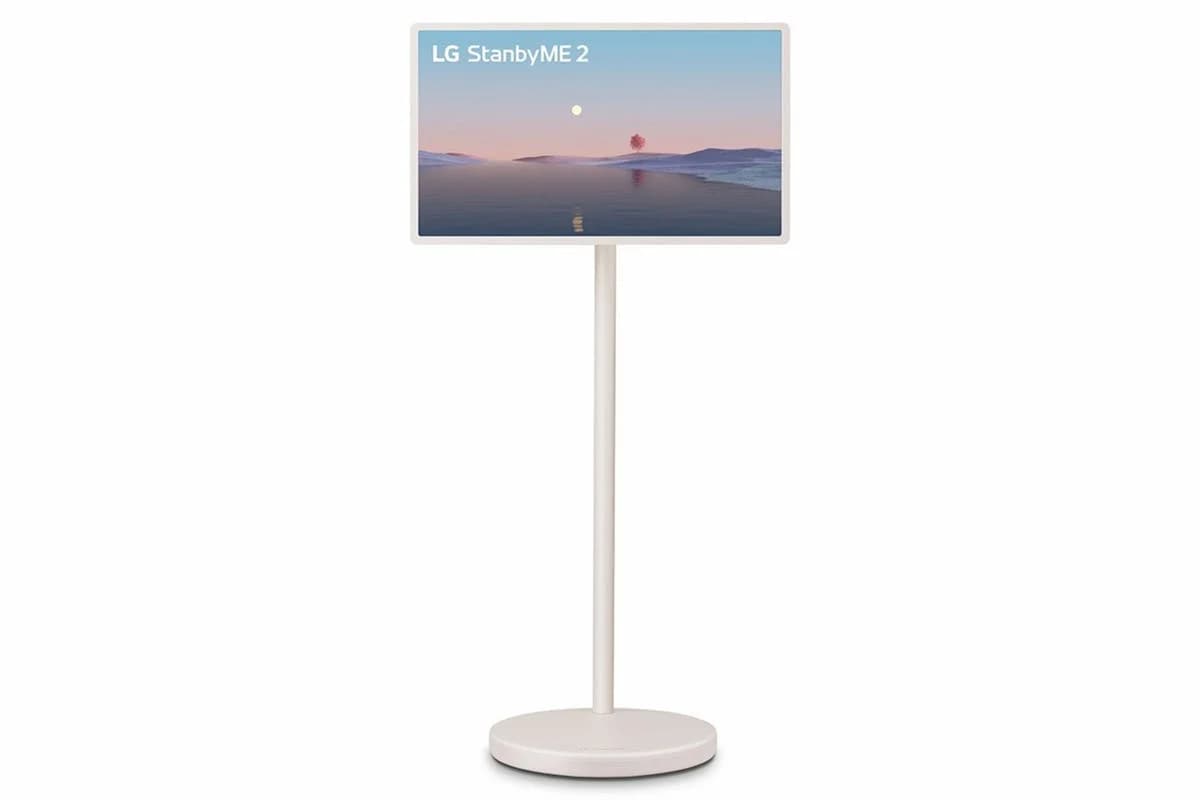 LG StanbyME 27" Rollable Touch Screen Smart TV | 27LX6TDGA.AEK