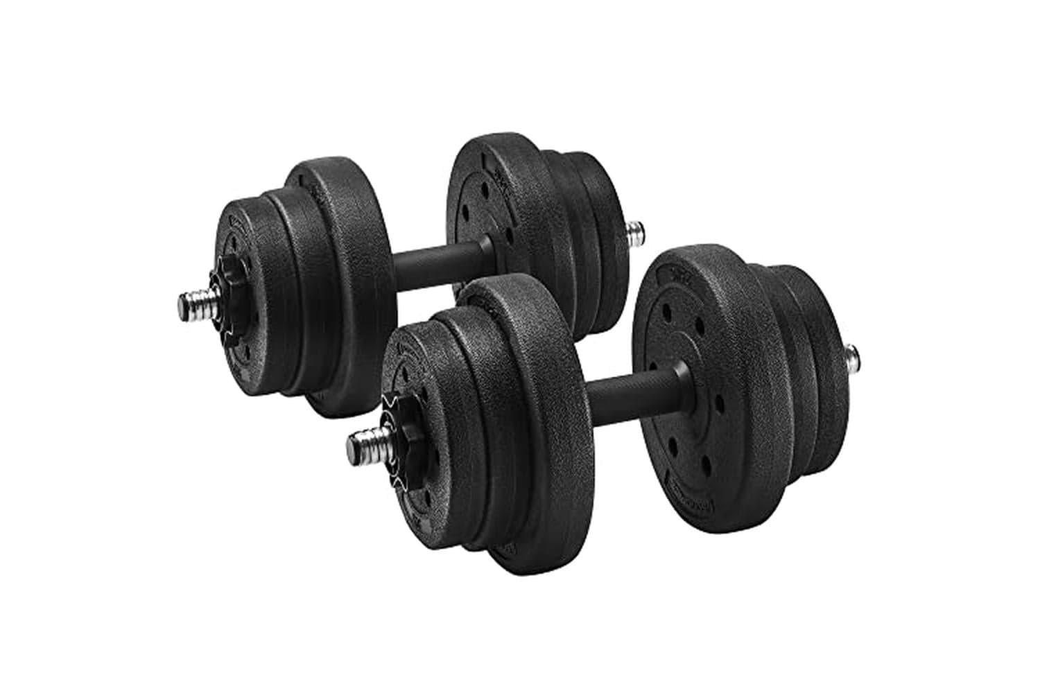 Songmics Syl20hv1 Set Of 2 Dumbbells | Adjustable Weights | 2 X 10 Kg