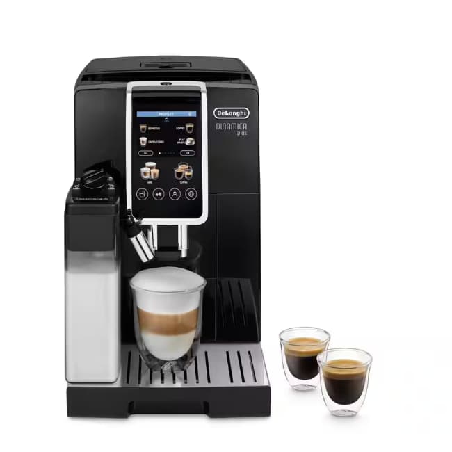 Delonghi Dinamica Plus Bean to Cup Coffee Machine - Black | ECAM382.70.B