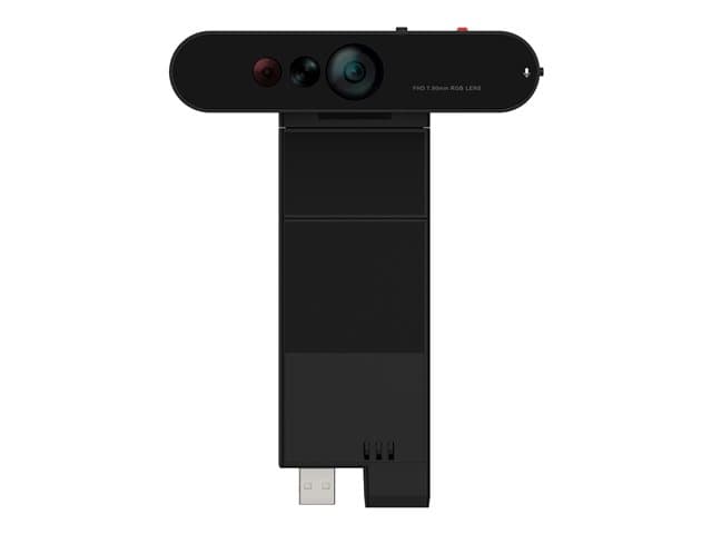LENOVO - ThinkVision MC60 (S) - Webcam - colour - 1920 x 1080 - 1080p - audio - USB 2.0 - MJPEG, YUY2