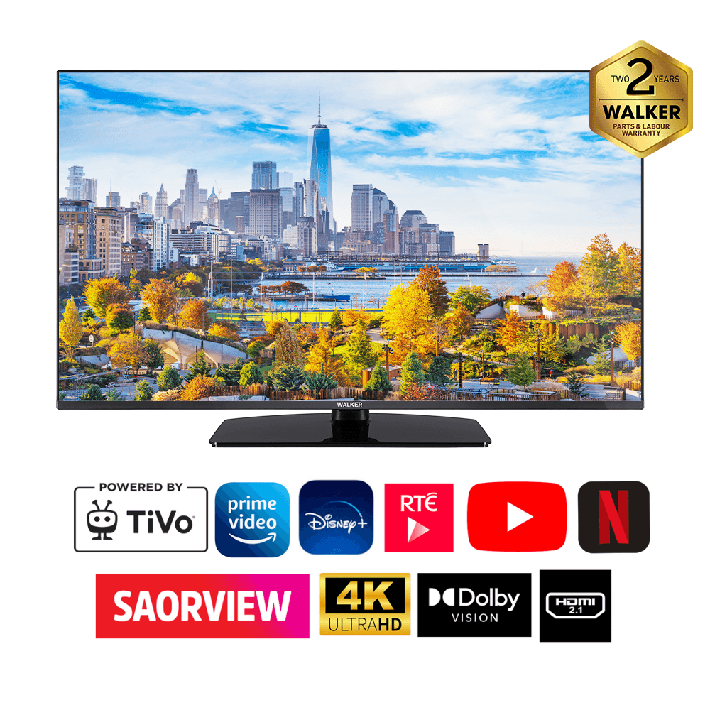 WALKER 43INCH 4K HDR TIVO SMART TV