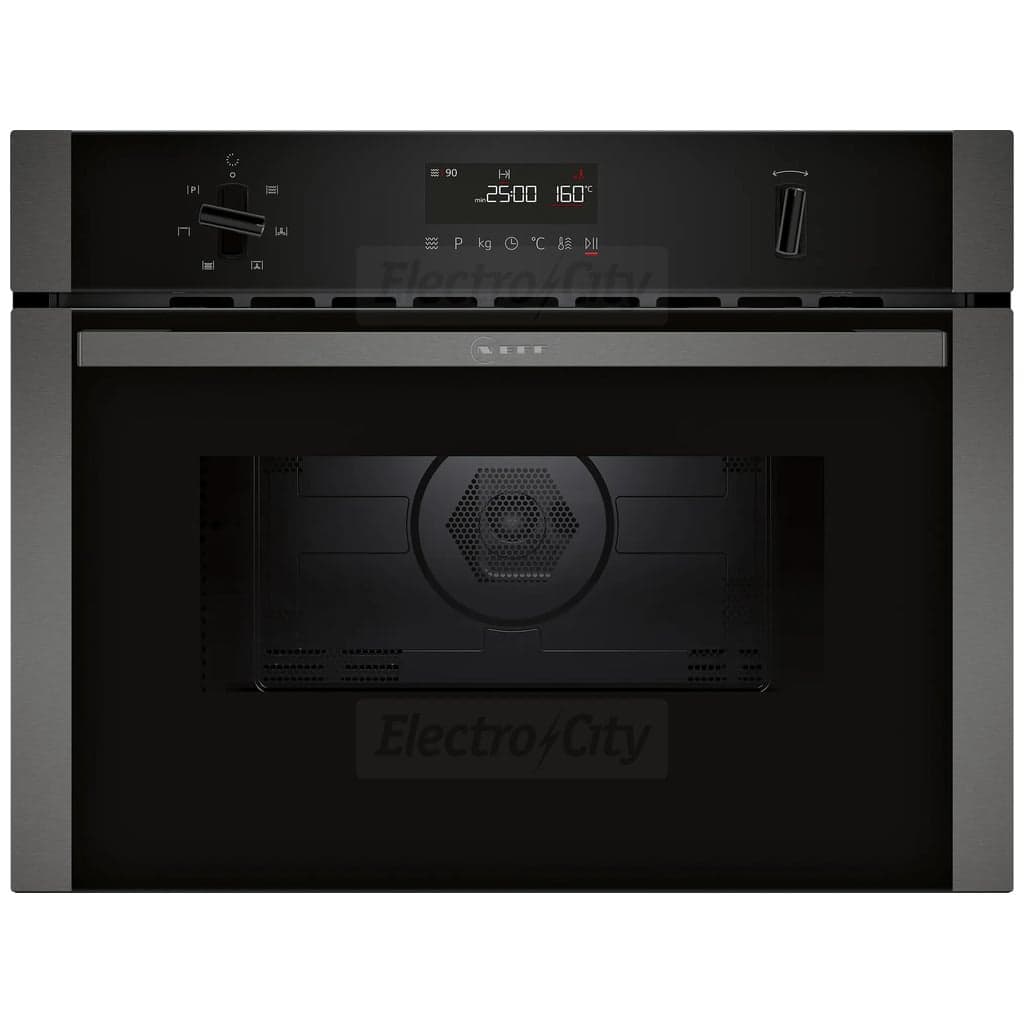 Neff N 50 900W Built-in Microwave with Hot Air | Graphite