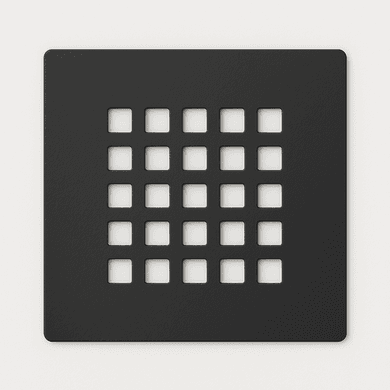 Black Grill Waste Cover - Slate Tray