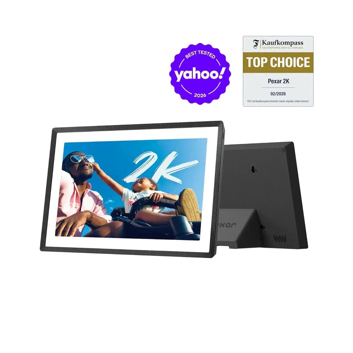 Pexar 11" Wi-Fi Digital Photo Frame - Black | PX-110BLKGLR