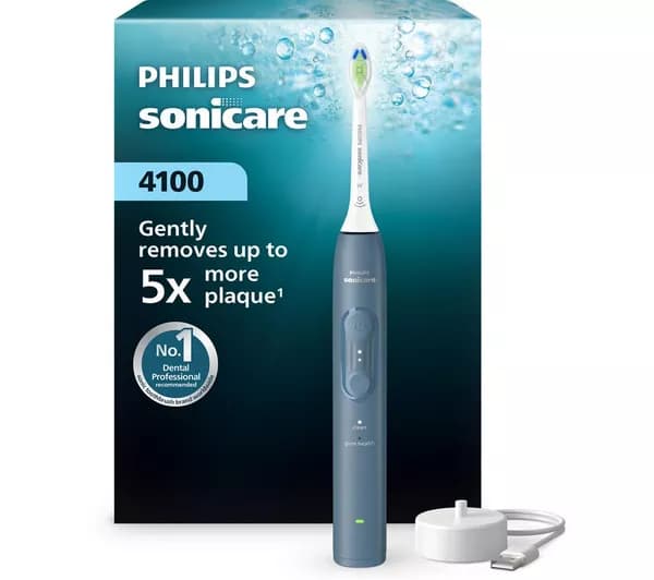 PHILIPS Sonicare 4000 HX4041/48 Electric Toothbrush – White