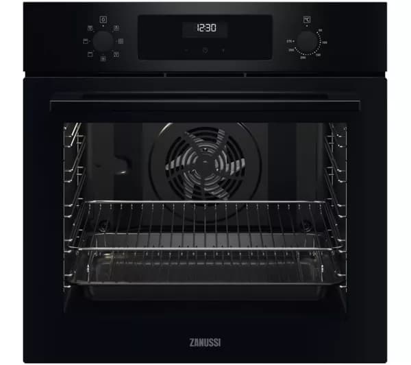 ZANUSSI FanCook ZOHCX3K2 Electric Oven - Black