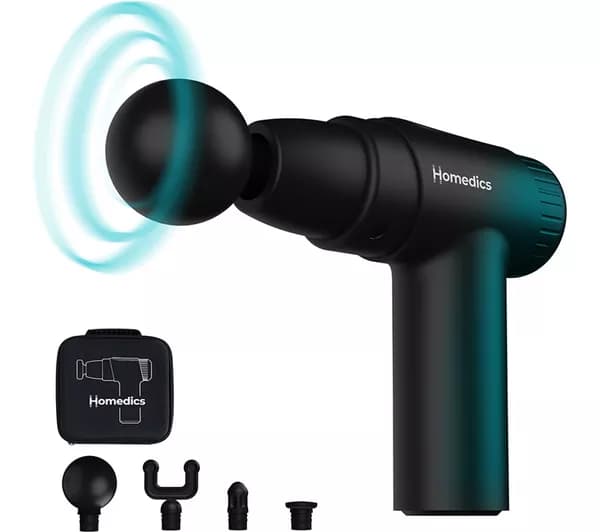 HOMEDICS PGM-45BK Novo Mini Handheld Body Massager - Black