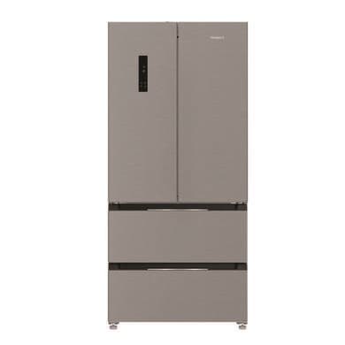 Hotpoint 510 Litre French Style American Fridge Freezer - Inox