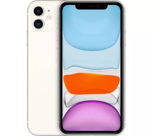APPLE Refurbished iPhone 11 - 64 GB, White (Good Condition)