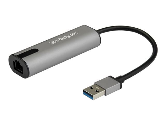 Startech 2.5GbE USB A to Ethernet Adapter, NBASE-T NIC, USB 3.0 Type A 2.5 GbE /1 GbE Multi Speed Gigabit Network, USB 3.1 Laptop to RJ45/LAN, Lenovo