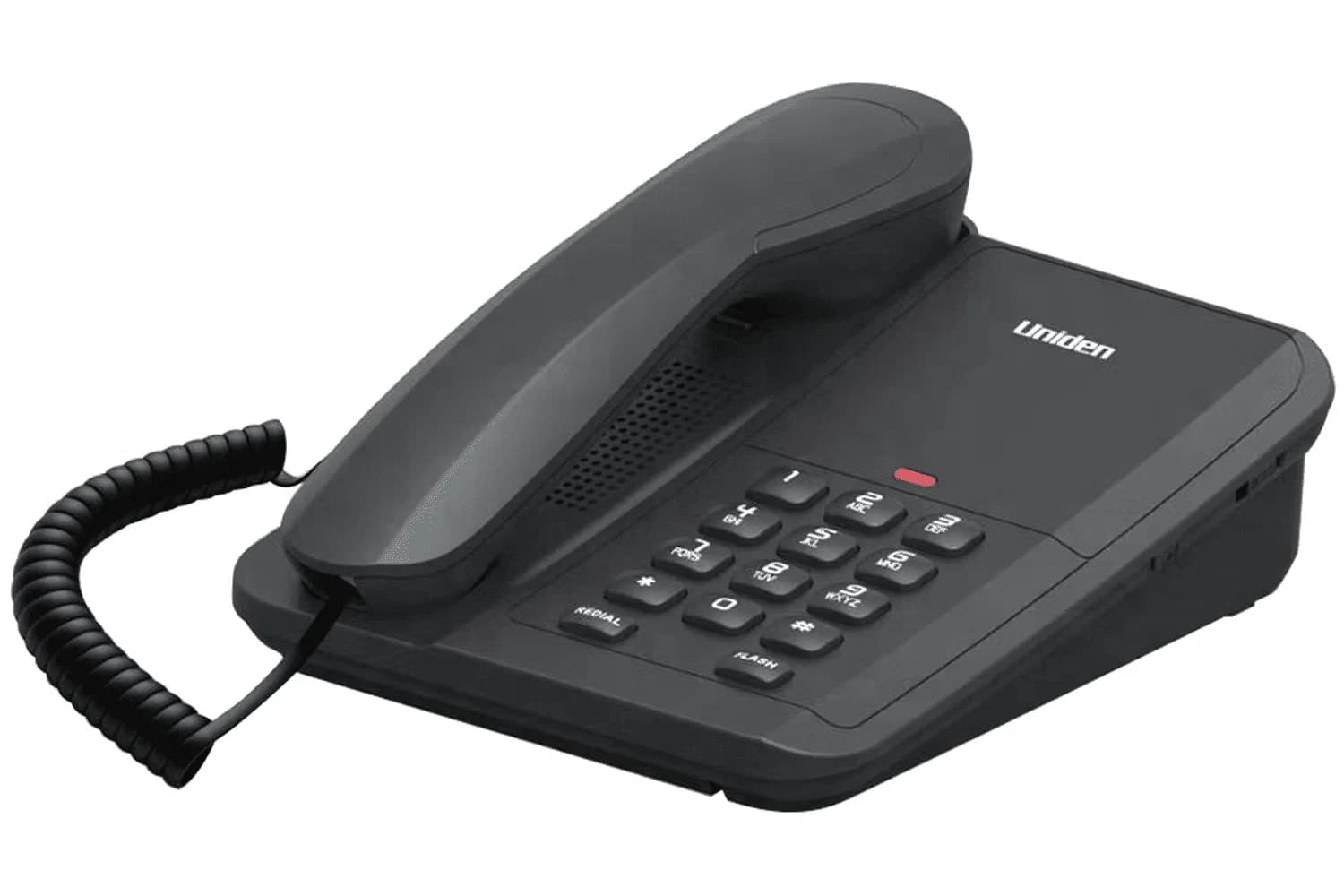 Uniden 7203 Basic Desk Phone | Black