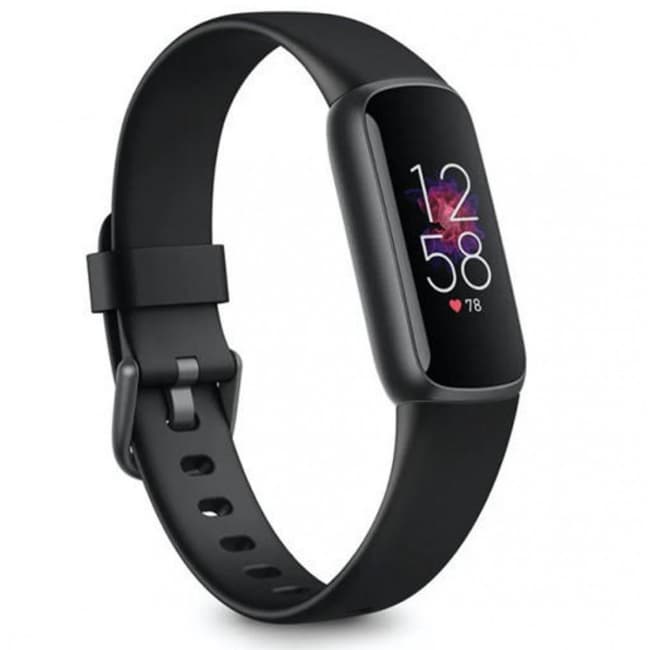 Fitbit Luxe Fitness and Wellness Tracker Smart Watch - Black / Graphite Stainless Steel