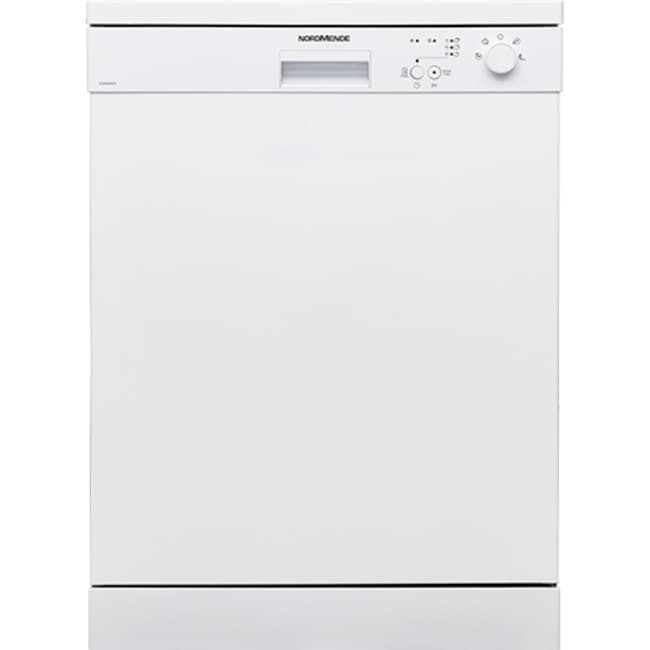 NordMende 60cm 12 Place Setting 4 Programmes Dishwasher White | DW642WH