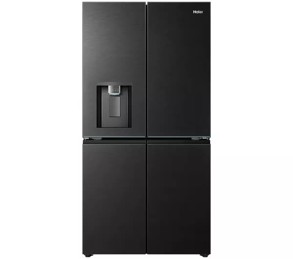 HAIER Horizon Cube Series 9 HCW99F18DIMB American-Style Smart Fridge Freezer - Obsidian Steel