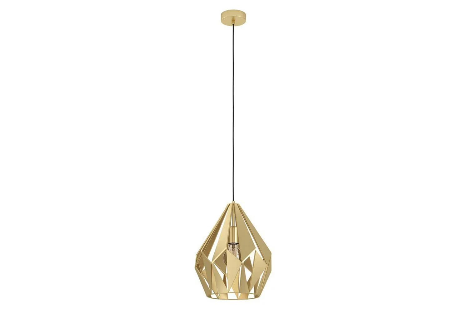 Eglo | Carlton Geometric Pendant Light | 110 x 31 cm | Gold