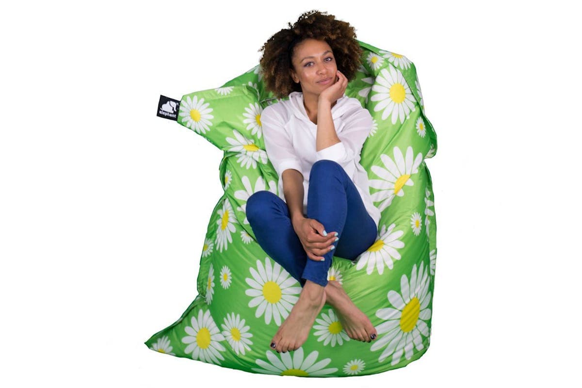 Elephant Jumbo Classic Nylon Bean Bag | Multicolour