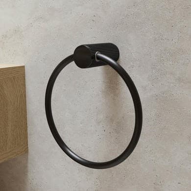Arissa Knurled Towel Ring