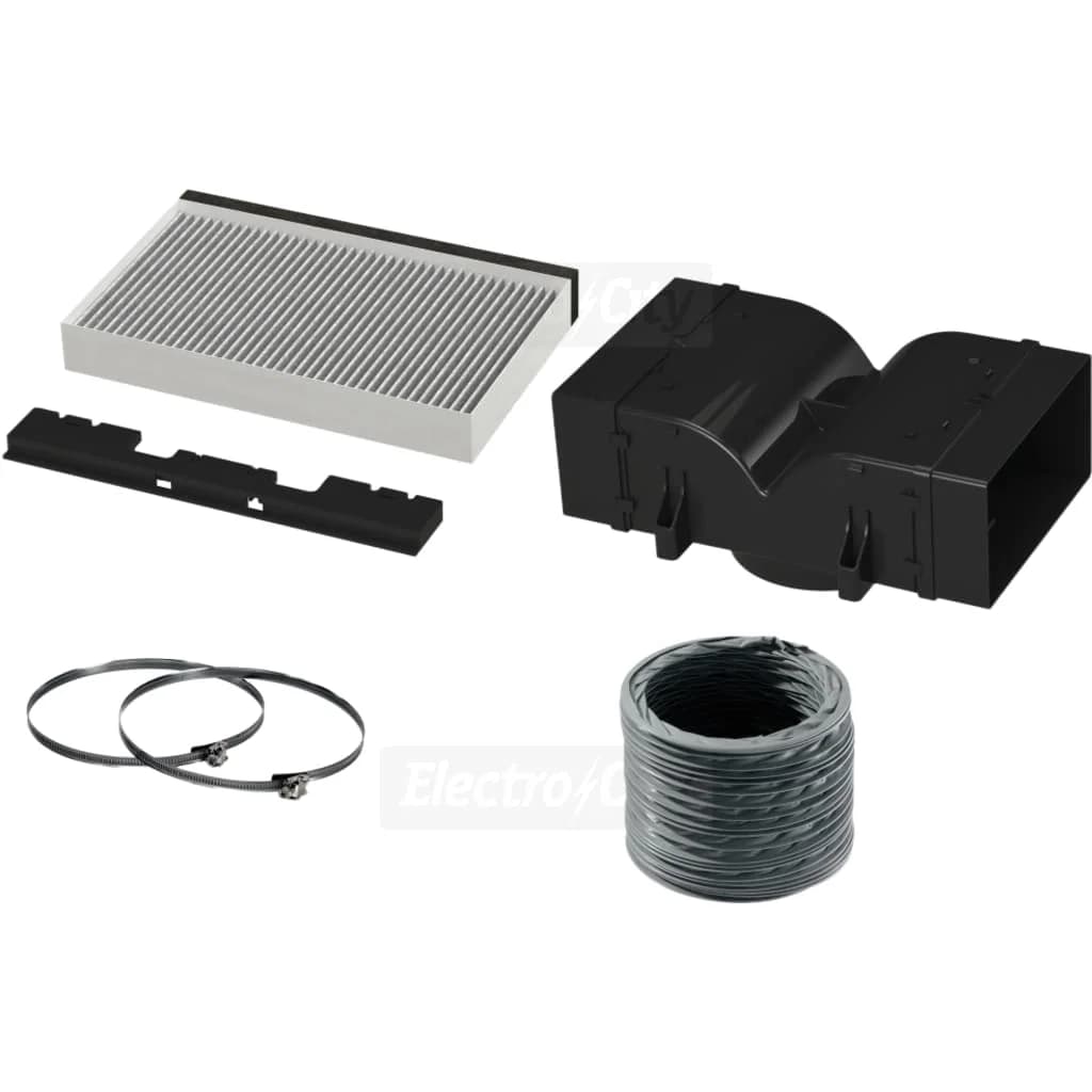 Bosch Clean Air Standard Recirculation Kit for Island Chimney Hoods