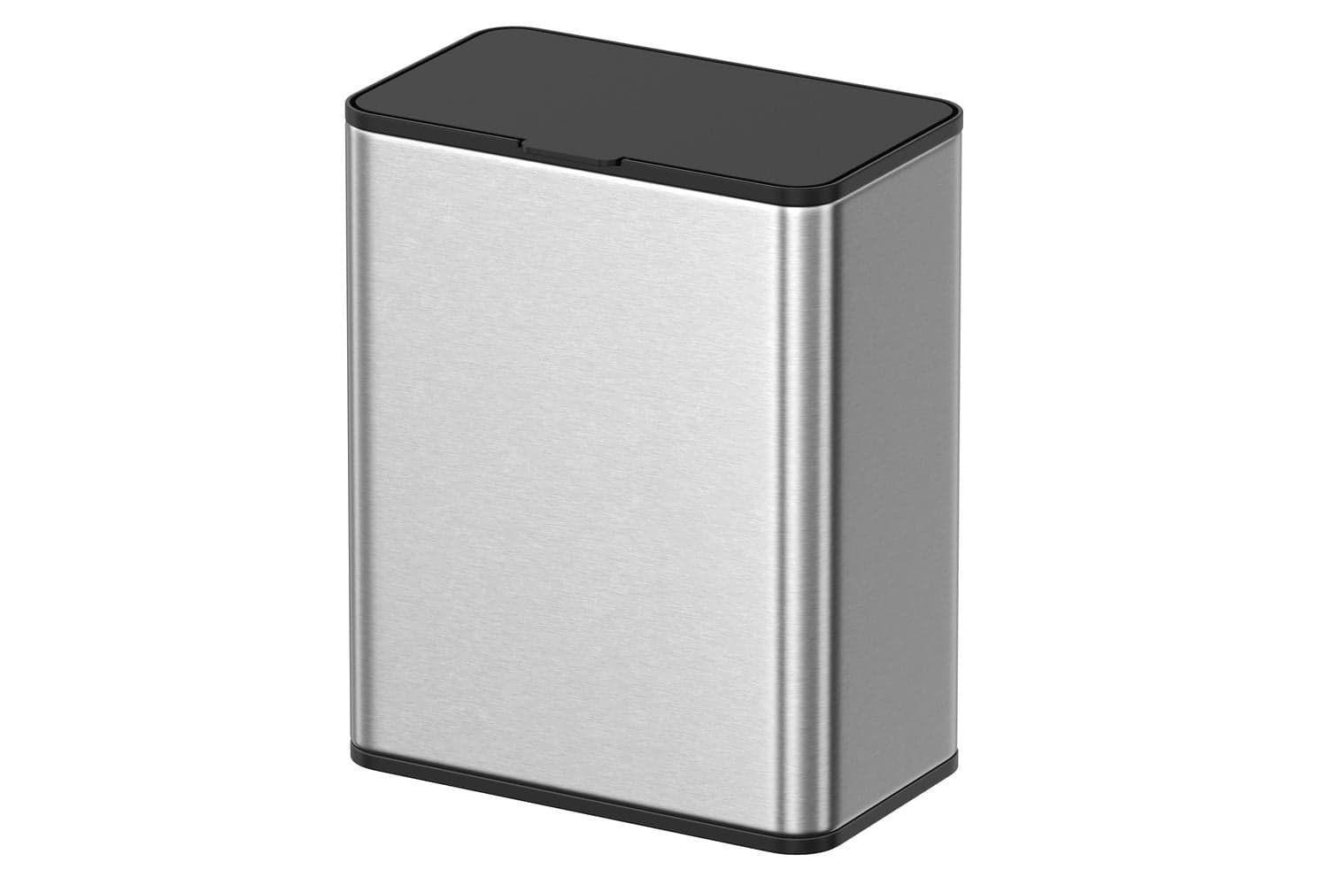 2.1-gallon Hanging Kitchen Trash Can With Lid | Rubbish Bin | Steel | 8 L