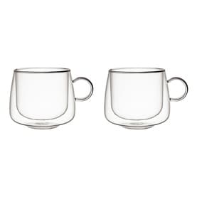 Artesano Hot&Cold Beverages Cappuccino Glass, Set of Two