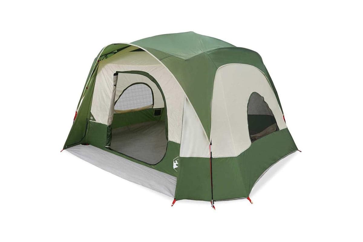 Vidaxl Family Tent Cabin 6-person Green Waterproof