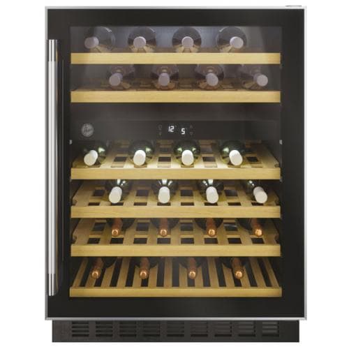HOOVER 46 Bottle Wine Cooler - Dual Temperature Cont...
