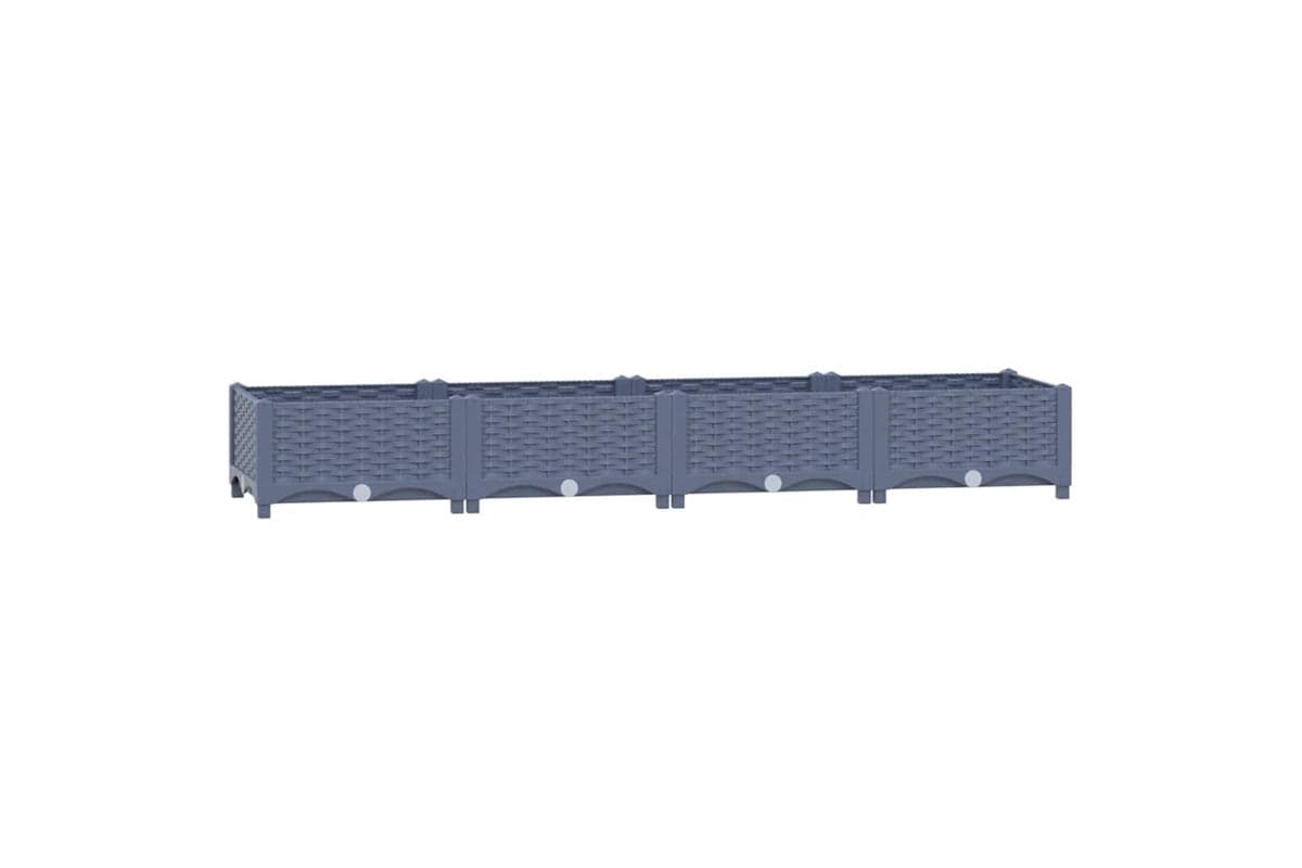 vidaXL Raised Bed 160x40x23cm Polypropylene