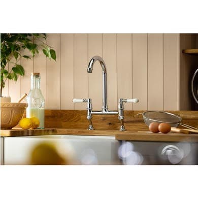 Abode Keswick Bridge Traditional Mixer Tap