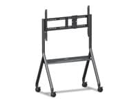 VIEWSONIC - VB-STND-009 cart - for interactive flat panel / LCD display - slim trolley