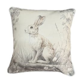 Weave Sketch Rabbit Cushion