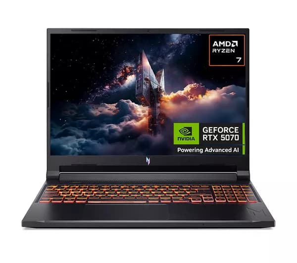 ACER Nitro V 16 AI 16" Gaming Laptop - AMD Ryzen 7, RTX 5070, 1 TB SSD