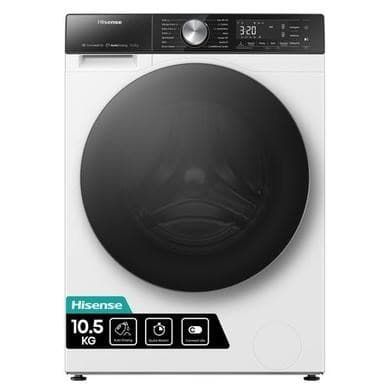GRADE A1 - Hisense 5S Series 10kg 1400rpm Washing Machine - White