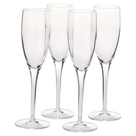 Michelangelo Masterpiece Flute Glasses, Set of Four