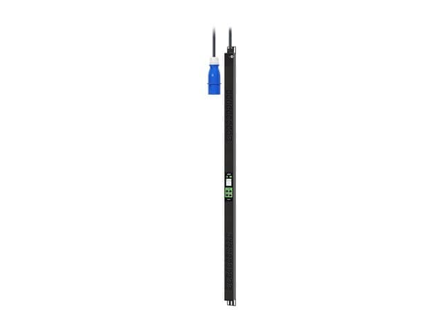 APC - EasyPDU EPDU2232M - Power distribution unit (rack-mountable) - metered - AC 400 V - 22 kW - 22080 VA - 3-phase - Ethernet 10/100/1000, serial, USB - input: IEC 60309 3P+N+E - output connectors: 24 (18 x IEC 60320 C13, 6 x IEC 60320 C19) - 0U - 2 m cor