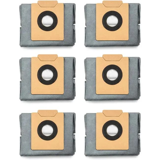 Eufy 6-Pack Large Capacity Dust Bags | Compatible with X10 Pro | T29F70A2