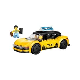 LEGO® City Yellow Taxi Model Car Kit with Mini Figures
