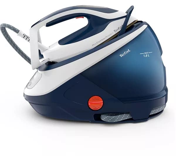 TEFAL Pro Express Protect GV9221G0 Steam Generator Iron - White & Blue