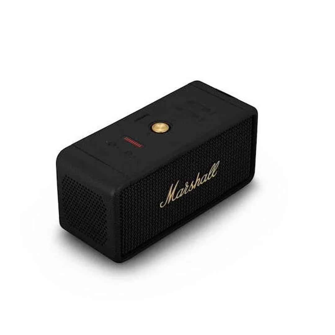 Marshall Middleton Black Brass Bluetooth Speaker | 1006034