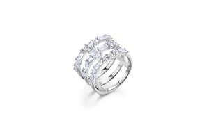 Rosato Gemma Silver Ring - Elegant Fashion Jewellery For Women