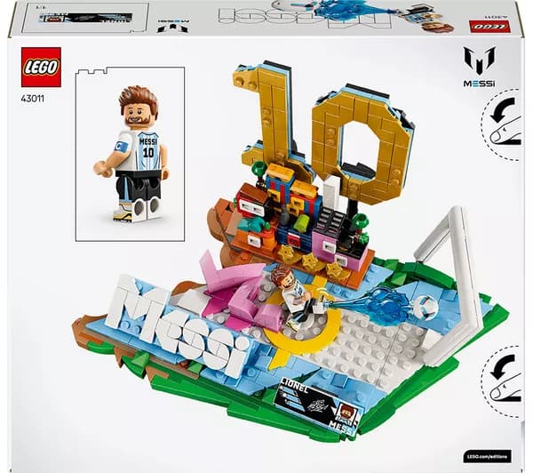 LEGO Editions 43011 Lionel Messi: Football Highlights Set