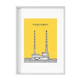Landmark Poolbeg Small Framed Print
