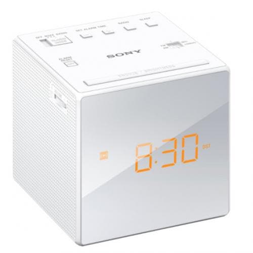SONY            CUBE CLOCK RADIO