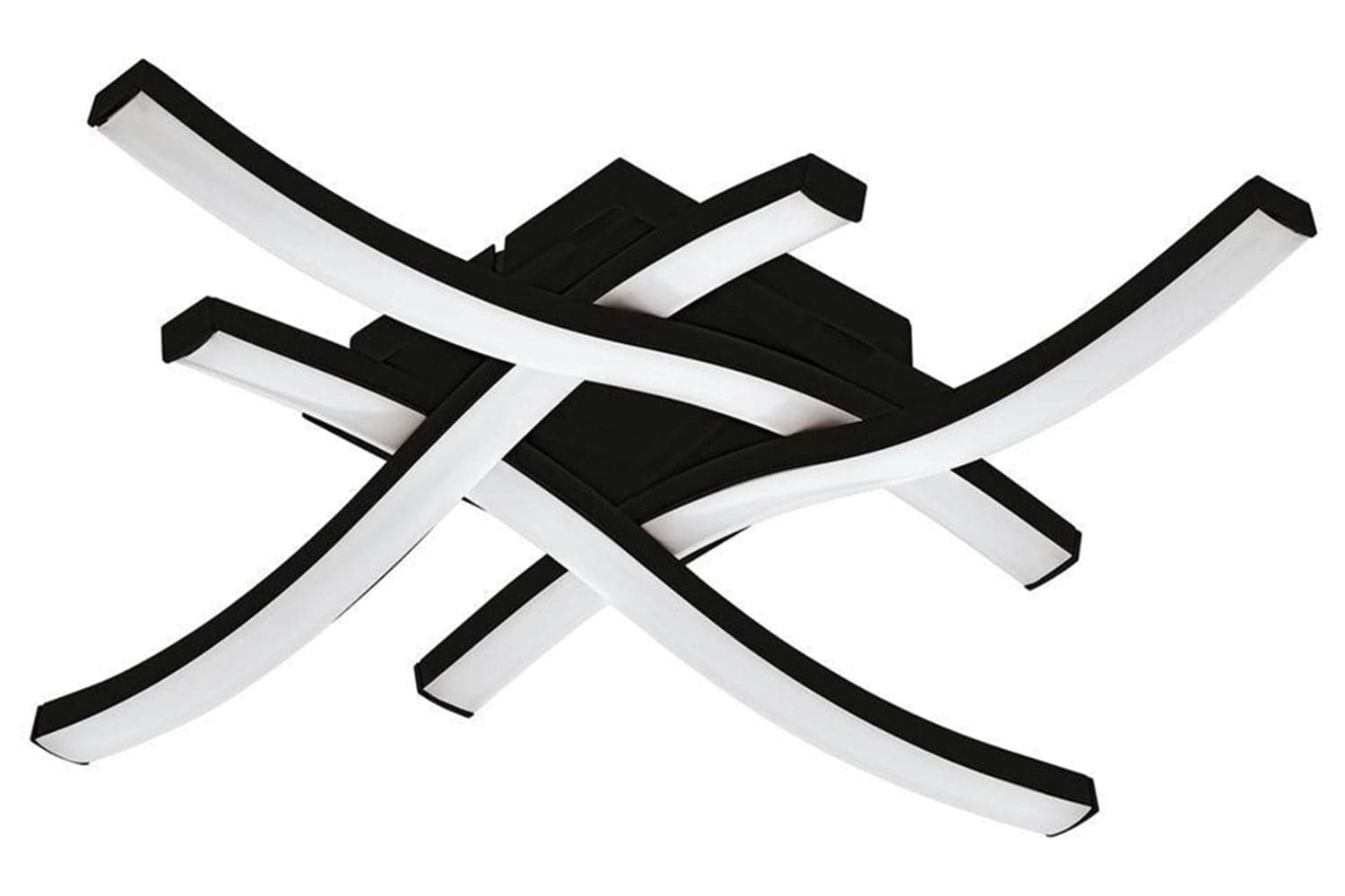 Eglo | Cabezas-E 4-flame Ceiling Light | Black/White
