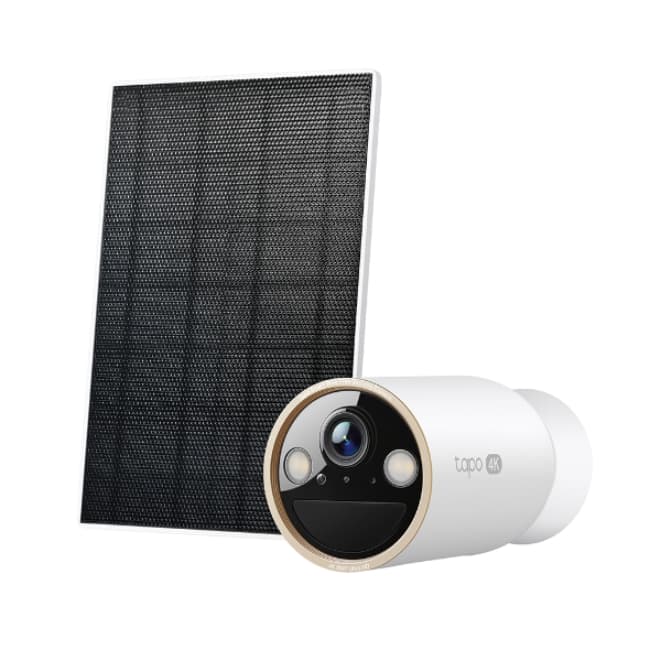 TPlink Tapo Security Camera 4k Solar Kit - White | TAPO-C460KIT