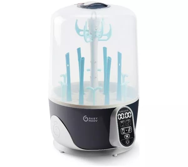 BABYMOOV Turbo Pure Sterilizer, Dryer & Storage - Dark Blue