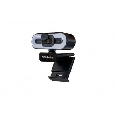 Verbatim Webcam Full HD 1080p Autofocus with Microphone & Light | 49579
