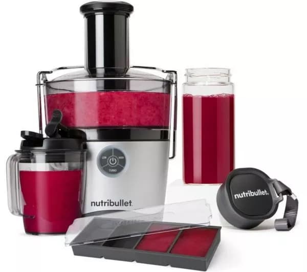NUTRIBULLET 1000 W Juicer Pro - Black & Silver