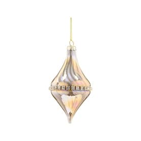 Glass Drop Tree Decoration 13cm
