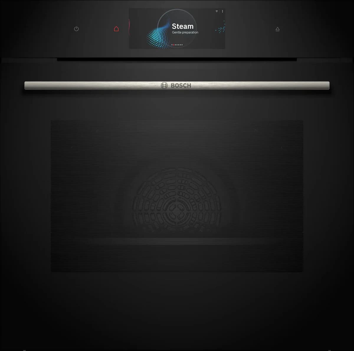 Bosch Series 8 Built-In Steam Oven - Black | HSG7584B1